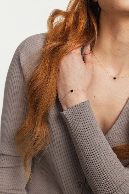 Χρυσό κολιέ ANIA KRUK GLOW χρυσαφί ZEMNN2541