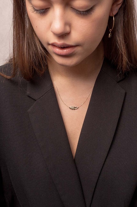 Doplňky Zlatý náhrdelník ANIA KRUK SOFT ZEMNZ0230 zlatá