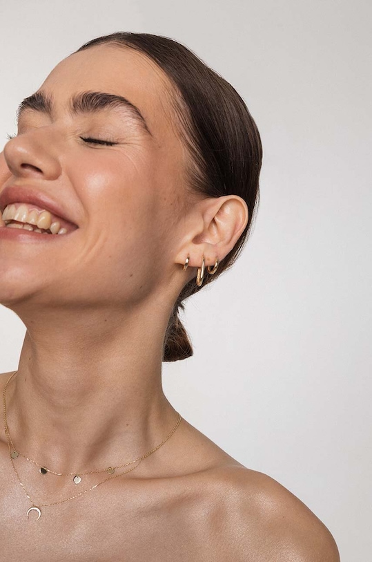 Zlatý náhrdelník ANIA KRUK SOFT zlatá ZEMNZ1180