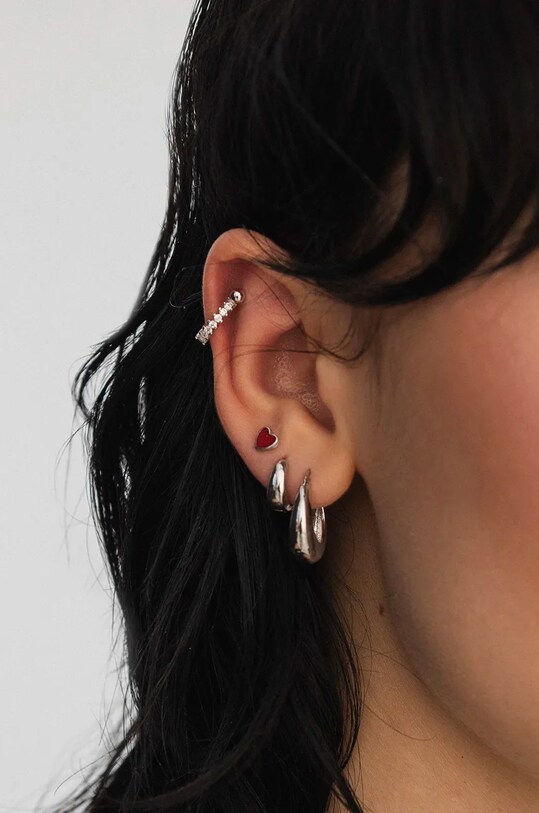 Аксессуары Сережки ANIA KRUK TRENDY MRUKM0450 серебрянный