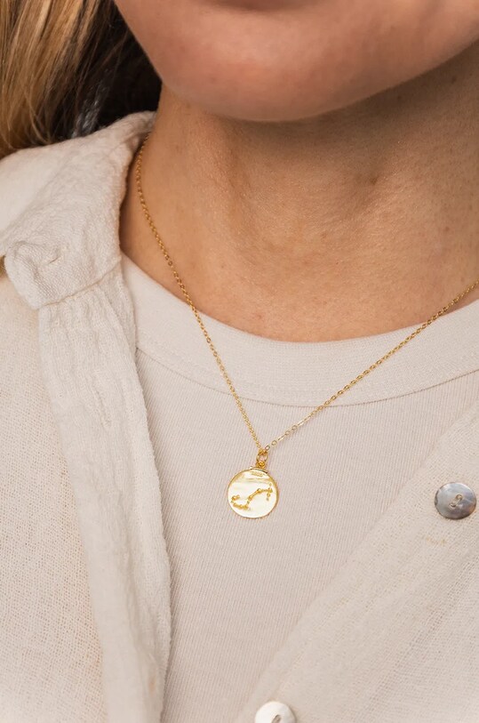 Αξεσουάρ Επιχρυσωμένο κολιέ ANIA KRUK AMULETY MRUNM2190Z χρυσαφί