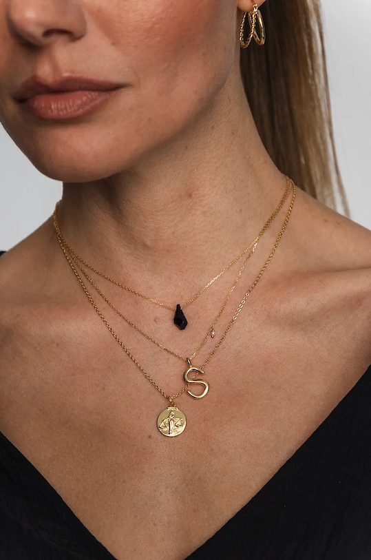 Doplňky Pozlacený náhrdelník ANIA KRUK AMULETY MRUNM2280Z zlatá