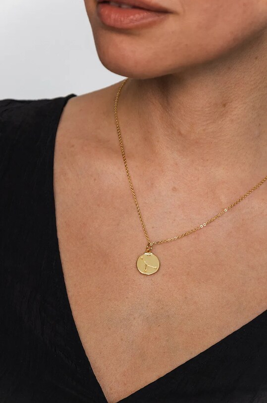Аксесуари Позолочене кольє ANIA KRUK AMULETY MRUNM2300Z золотий
