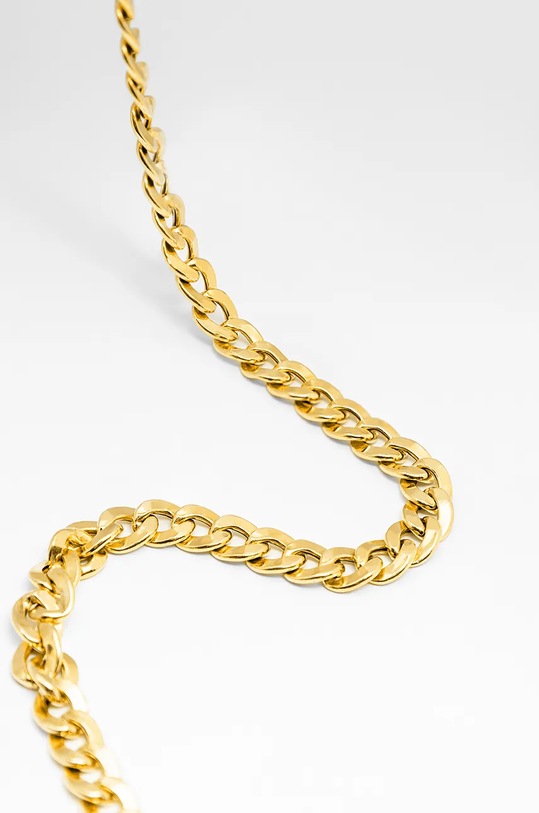 Pozlacený stříbrný náhrdelník ANIA KRUK TRENDY SMVNS1080Z zlatá ZA00