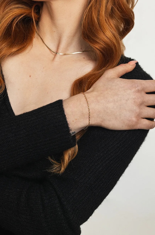 Dodatki Zlata zapestnica ANIA KRUK ROYAL ZEMAZ2280 zlata