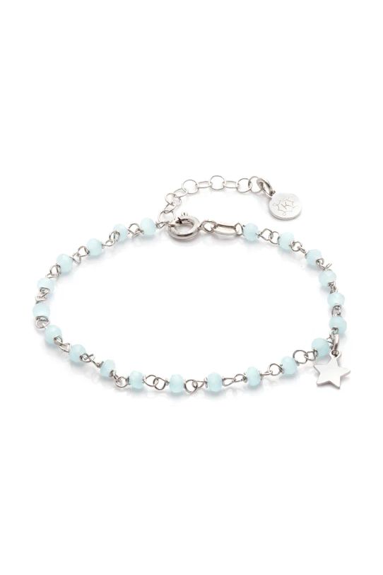 Srebrna narukvica ANIA KRUK OVAL srebro srebrna SLTAS1760