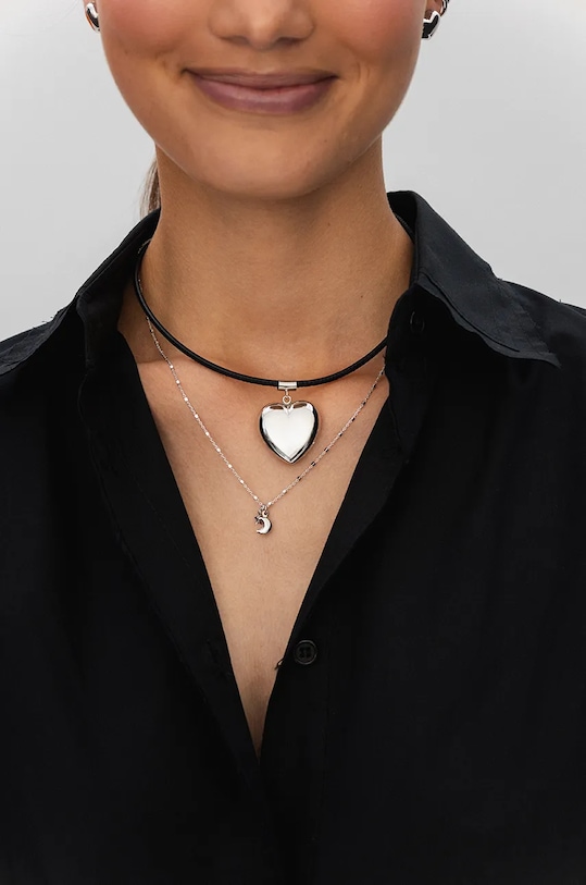 ANIA KRUK naszyjnik srebrny SKY srebrny SLTNS2260