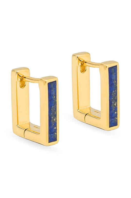 Позлатени сребърни обици ANIA KRUK DUO сребро злато SMRKN1344Z