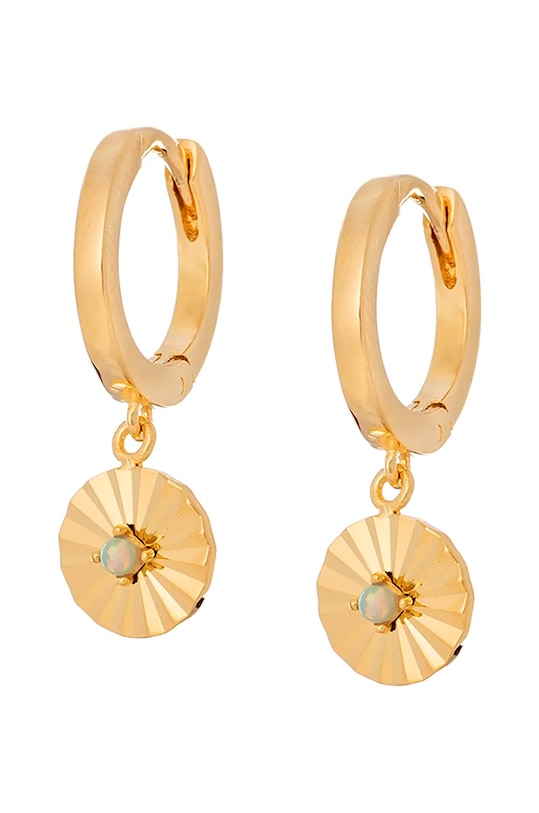 Strieborné pozlátené náušnice ANIA KRUK VINTAGE striebro zlatá SMRKS0820Z