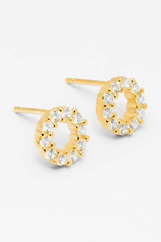 Серебряные серьги с позолотой ANIA KRUK GLAMOUR SMVKC1792Z золотой ZA00