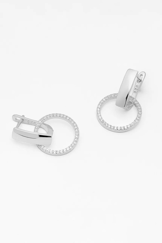 ANIA KRUK kolczyki srebrne GLAMOUR SMVKC1802 srebrny ZA00