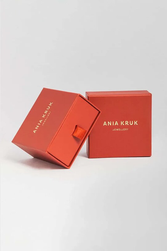 Срібні сережки з позолотою ANIA KRUK GLAMOUR SMVKC1882Z