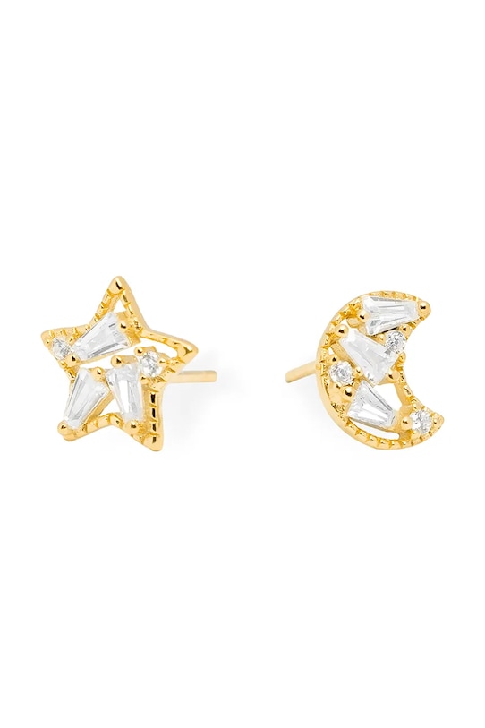 ANIA KRUK cercei din argint placați cu aur SKY argint aur SMVKC1972Z