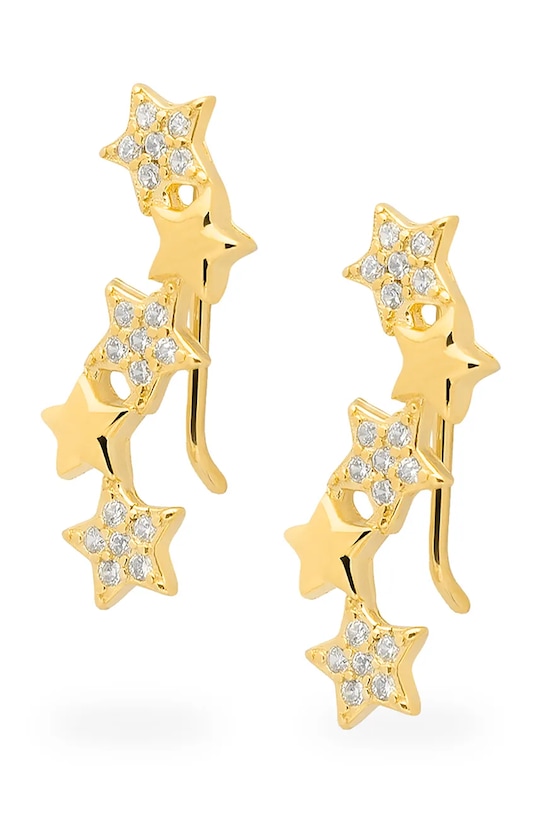 Срібні сережки з позолотою ANIA KRUK SKY срібло золотий SMVKC2032Z