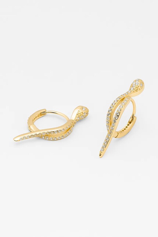 Срібні сережки з позолотою ANIA KRUK VINTAGE SMVKC2312Z золотий ZA00