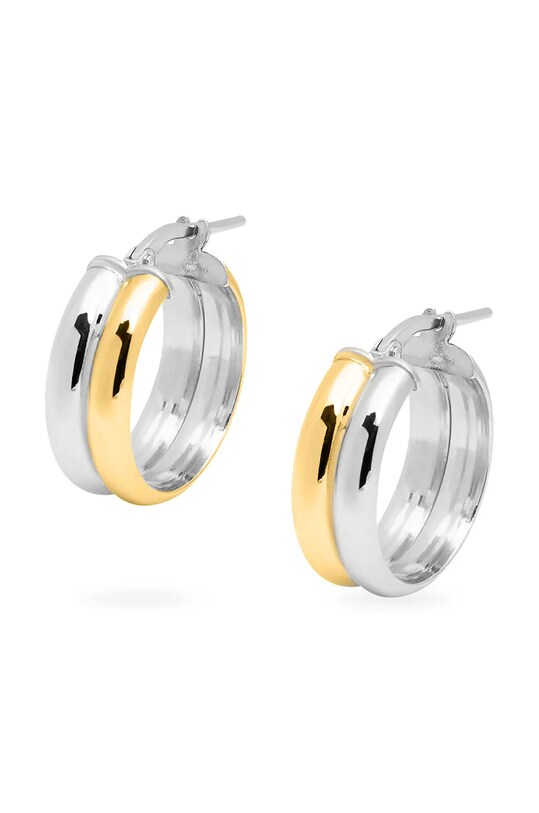 Серебряные серьги с позолотой ANIA KRUK TRENDY позолота золотой SMVKS2640Z