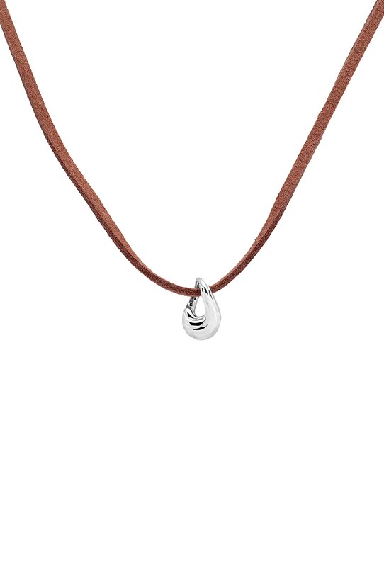 Ogrlica ANIA KRUK SEA Darilna škatla srebrna MMRNR1539