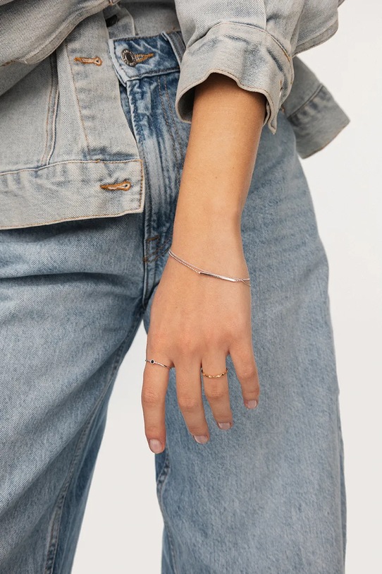 Akcesoria ANIA KRUK bransoletka srebrna TRENDY SLTAS3170 srebrny