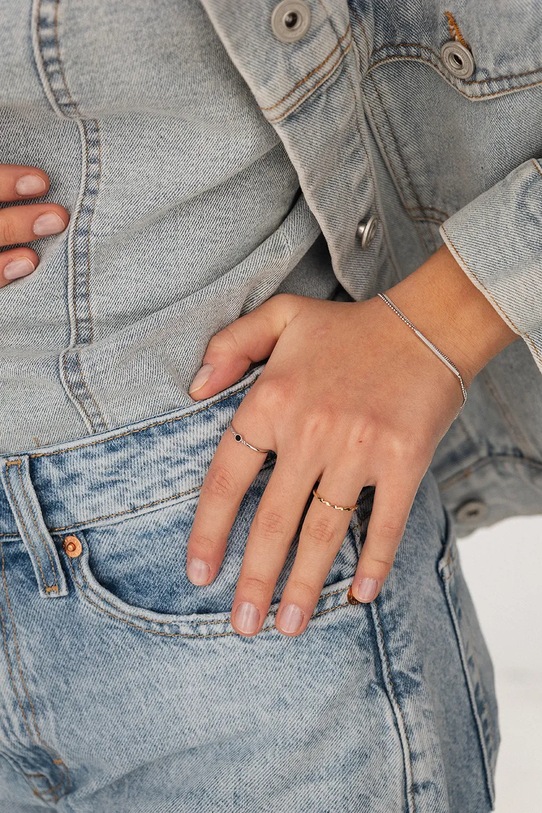 ANIA KRUK bransoletka srebrna TRENDY srebrny SLTAS3170