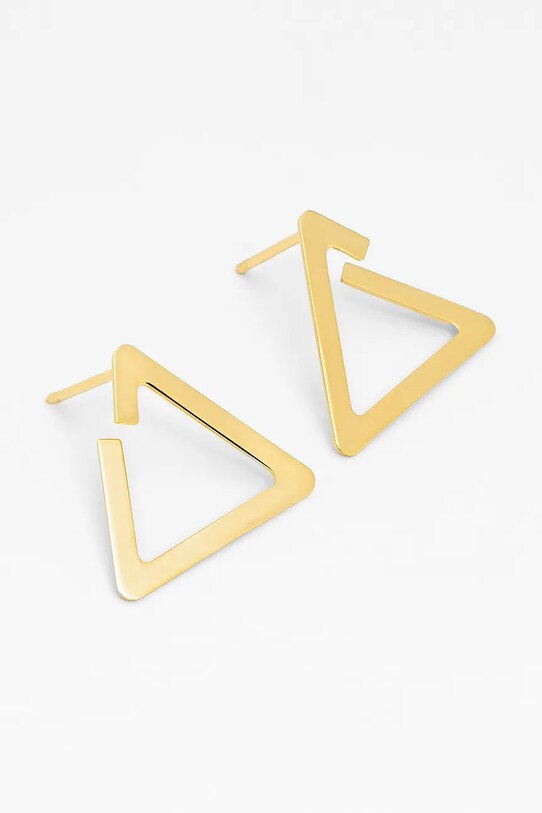 Серебряные серьги с позолотой ANIA KRUK TRENDY SLTKS3220Z золотой ZA00