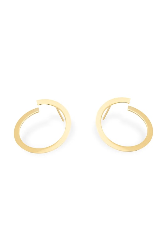 Срібні сережки з позолотою ANIA KRUK TRENDY позолота золотий SLTKS3230Z