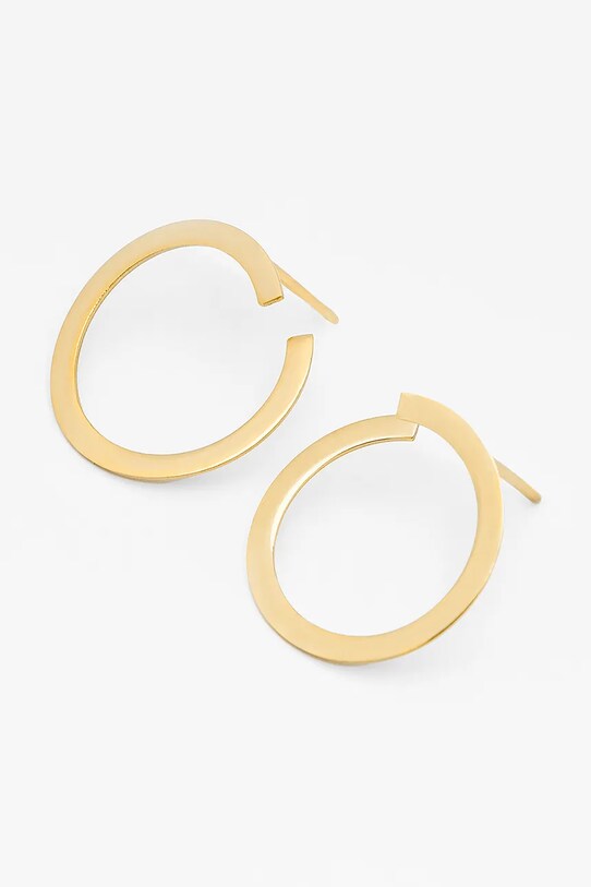 Срібні сережки з позолотою ANIA KRUK TRENDY SLTKS3230Z золотий ZA00