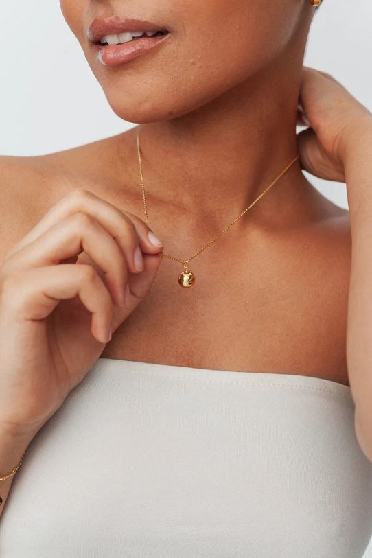 Аксессуары Серебряное колье с позолотой ANIA KRUK COSMO SLTNS3100Z золотой