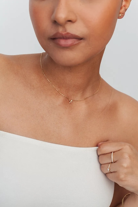 Accessori ANIA KRUK collana in argento placcato oro BELIEVE SMRNS1490Z oro