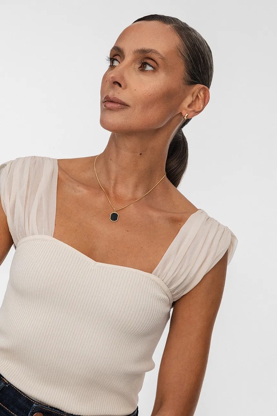 ANIA KRUK collana in argento placcato oro MODERN SMVNE2441Z oro