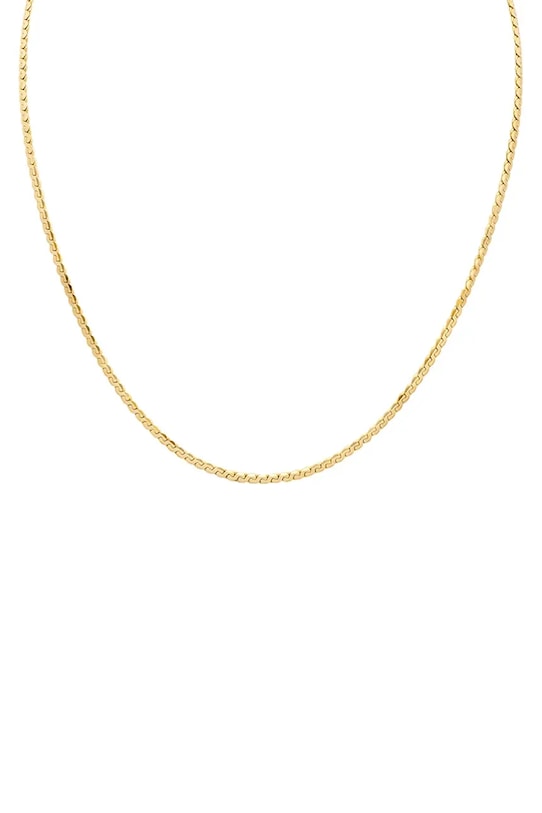 ANIA KRUK naszyjnik ze srebra pokrytego złotem VINTAGE pozłacane złoty SMVNS2690Z