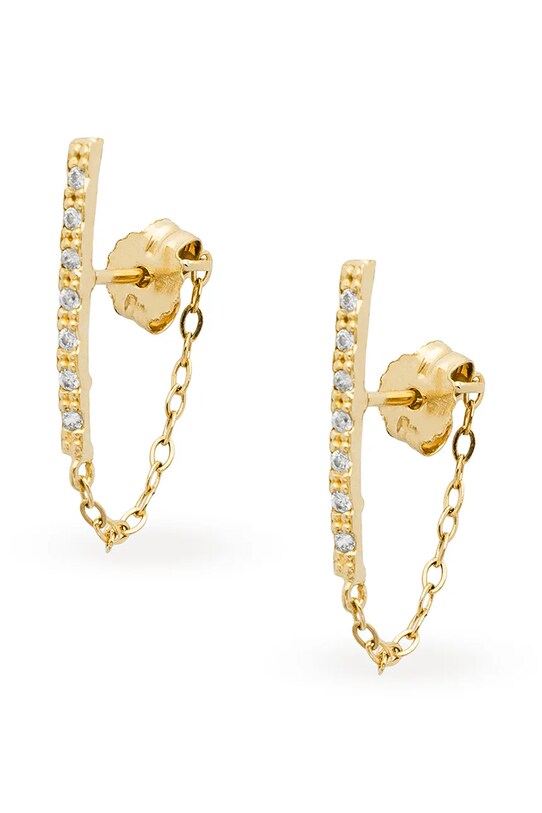 ANIA KRUK kolczyki złote ROCK IT złoto złoty ZALKC1152