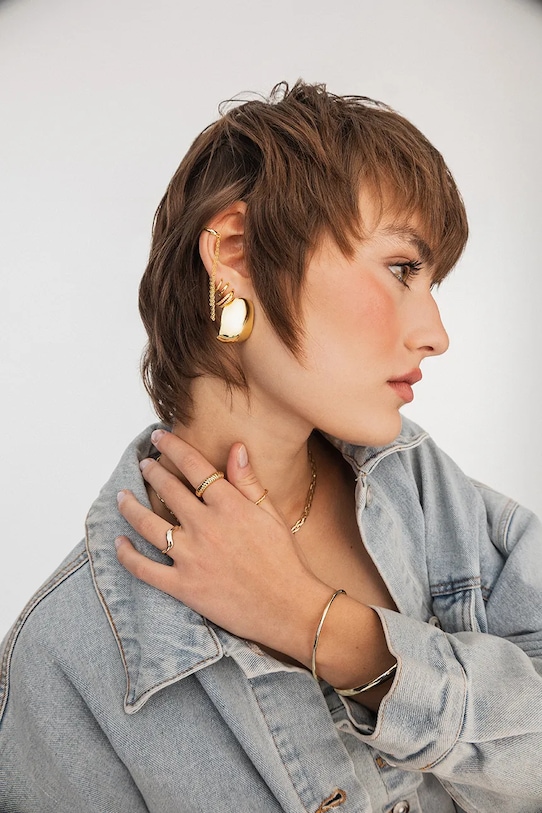 Accesorii ANIA KRUK cercei VINTAGE MCVKM0020Z aur