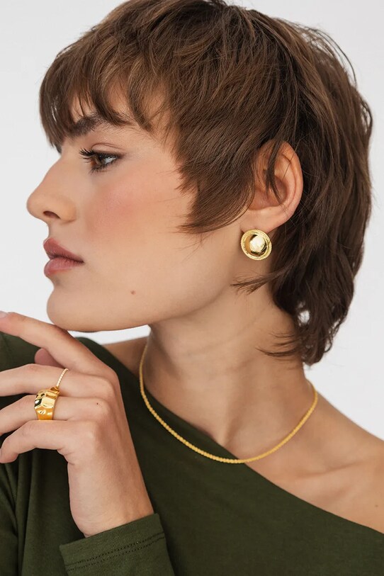 Accesorii ANIA KRUK cercei VINTAGE MCVKM0040Z aur