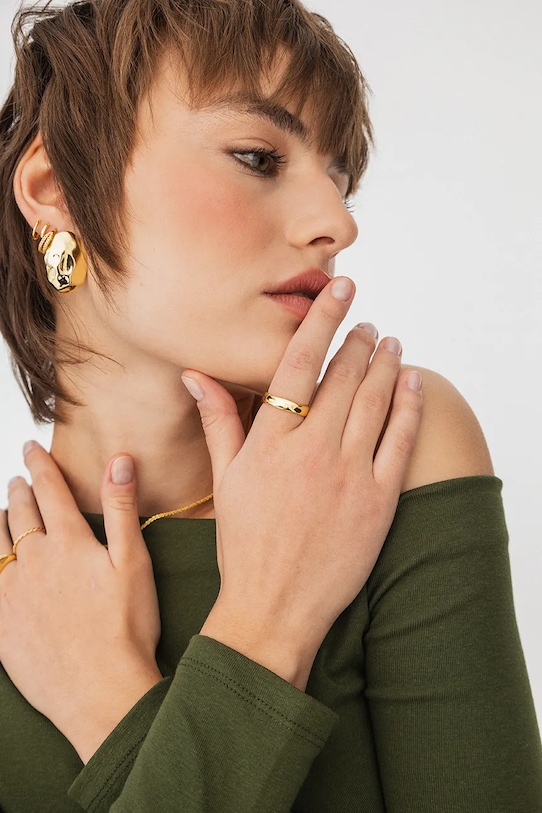 Accesorii ANIA KRUK cercei VINTAGE MCVKM0090Z aur