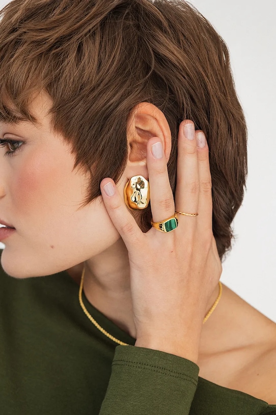 ANIA KRUK cercei VINTAGE aur MCVKM0090Z