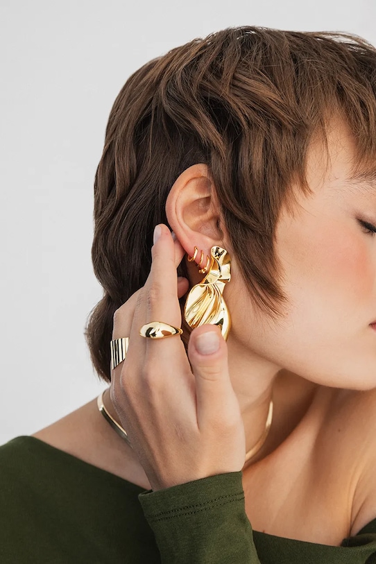 Accesorii ANIA KRUK inel VINTAGE MCVPM0060Z aur