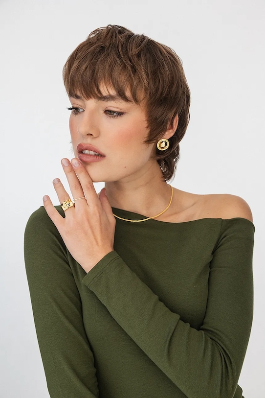 ANIA KRUK inel VINTAGE aur MCVPM0070Z