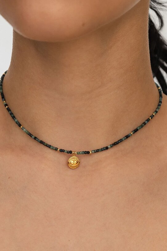Accesorii ANIA KRUK colier SUMMER SAKNN2474Z albastru