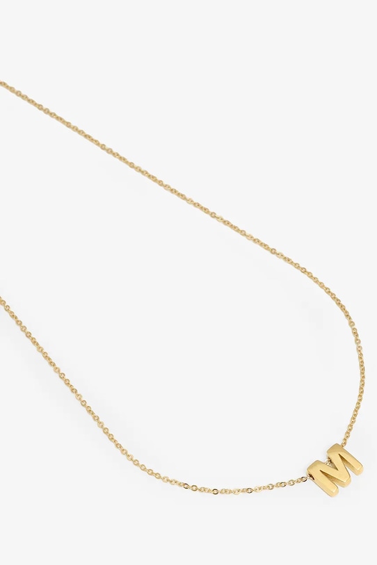 ANIA KRUK naszyjnik ze srebra pokrytego złotem BELIEVE SJDNS0320Z złoty ZA00