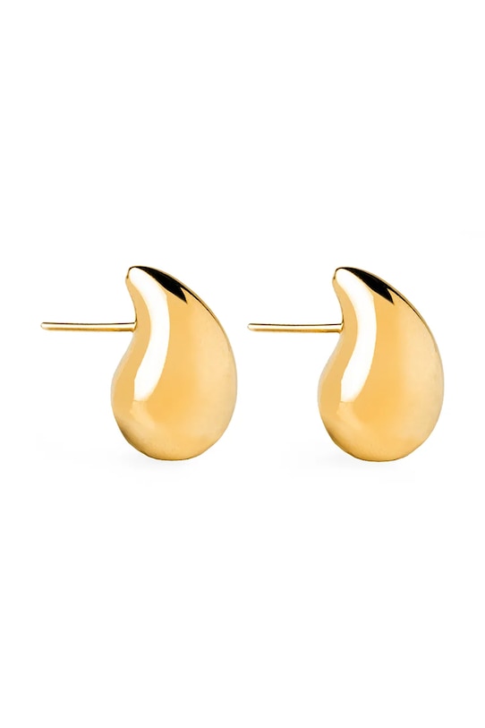 ANIA KRUK kolczyki ze srebra pokrytego złotem VINTAGE pozłacane złoty SMIKS0100Z