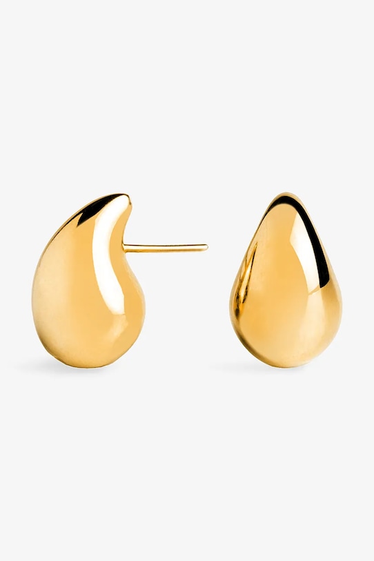 ANIA KRUK kolczyki ze srebra pokrytego złotem VINTAGE SMIKS0100Z złoty ZA00