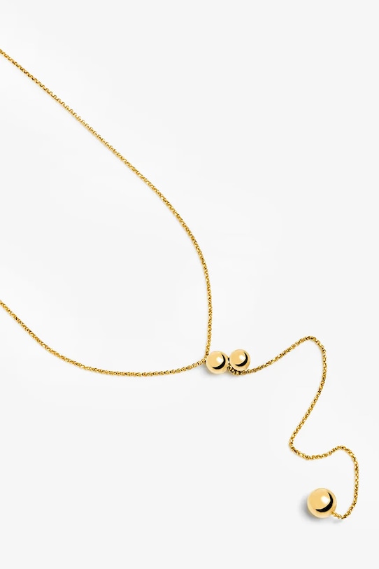 ANIA KRUK naszyjnik ze srebra pokrytego złotem VINTAGE SMINS0200Z złoty ZA00