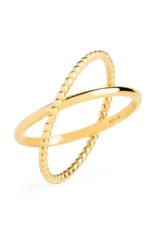 ANIA KRUK inel de argint placat cu aur VINTAGE placat cu aur aur SMIPS0040Z