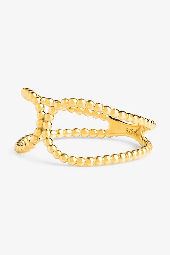 Δαχτυλίδι από επιχρυσωμένο ασήμι ANIA KRUK VINTAGE SMIPS0050Z χρυσαφί ZA00