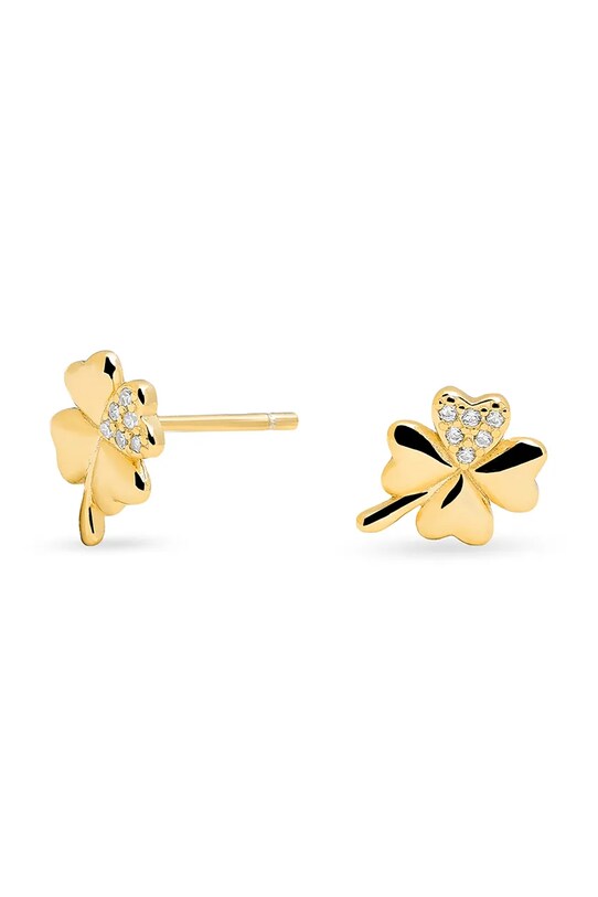 Ασημένια επιχρυσωμένα σκουλαρίκια ANIA KRUK BELIEVE ασήμι χρυσαφί SMVKC2192Z