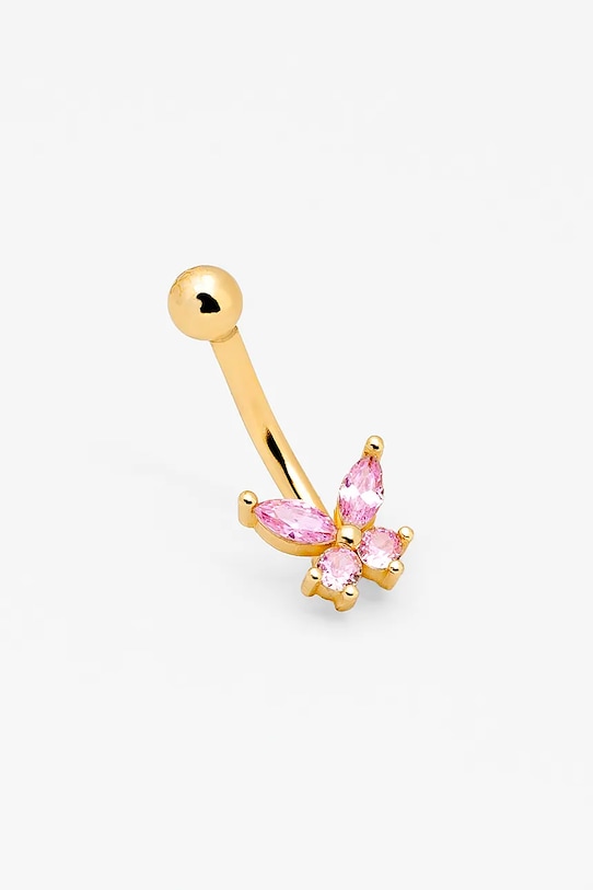 ANIA KRUK piercing placat cu aur pentru buric ROCK IT SRUKC2838Z aur ZA00