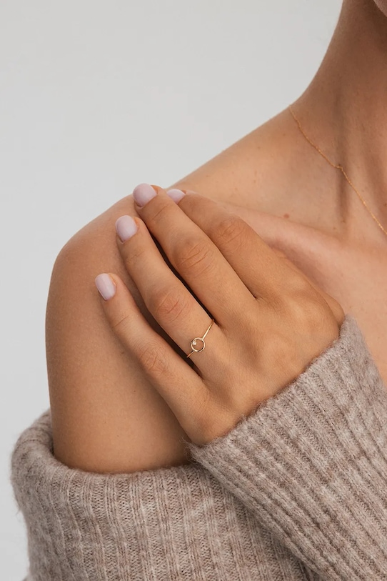 ANIA KRUK inel de aur DOLCE VITA aur ZALPD1452