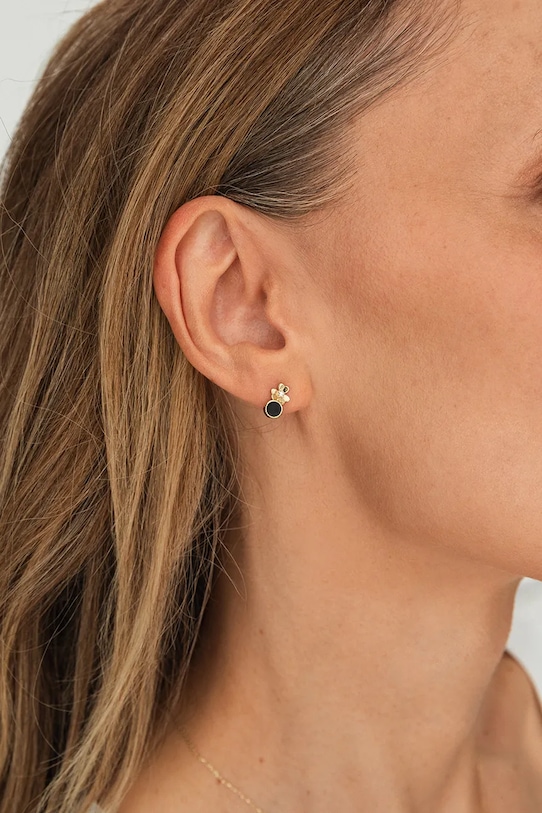 Akcesoria ANIA KRUK kolczyki złote ROYAL ZEMKN2711 złoty