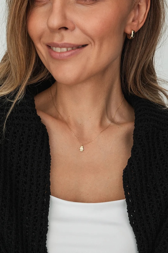 ANIA KRUK kolczyki złote SOFT złoty ZEMKZ2680