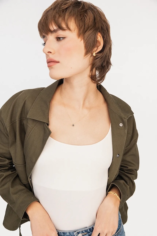 Χρυσό κολιέ ANIA KRUK GLOW χρυσαφί ZEMNC2771